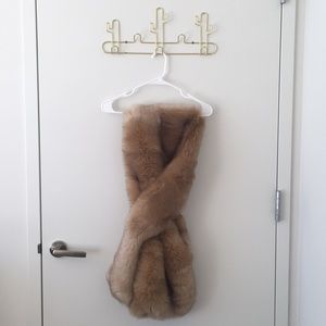 Zara faux fur wrap